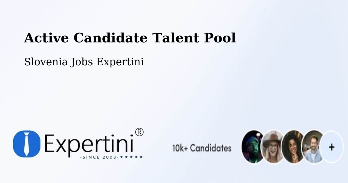 Active Candidate Talent Pool – Muta - Slovenia Jobs Expertini