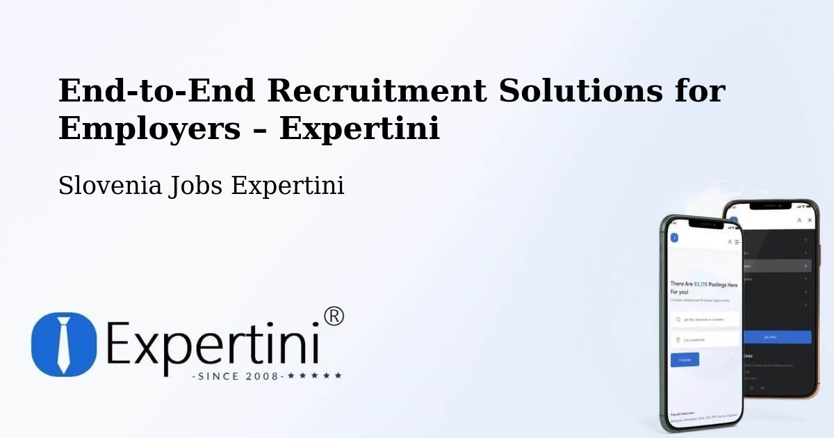 Recruitment Solutions for Employers – Muta - Muta, Slovenia Jobs Expertini